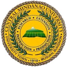 Central Mindanao Universitty logo