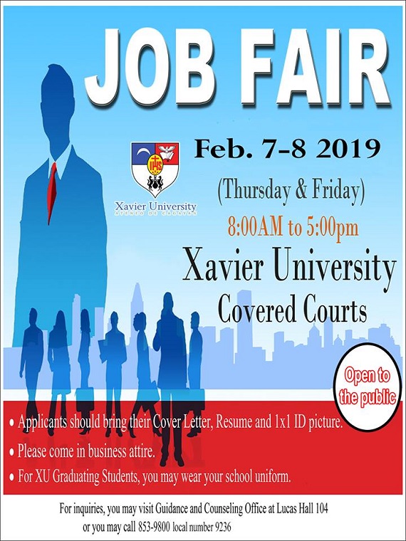 xavier university 2019 job fair