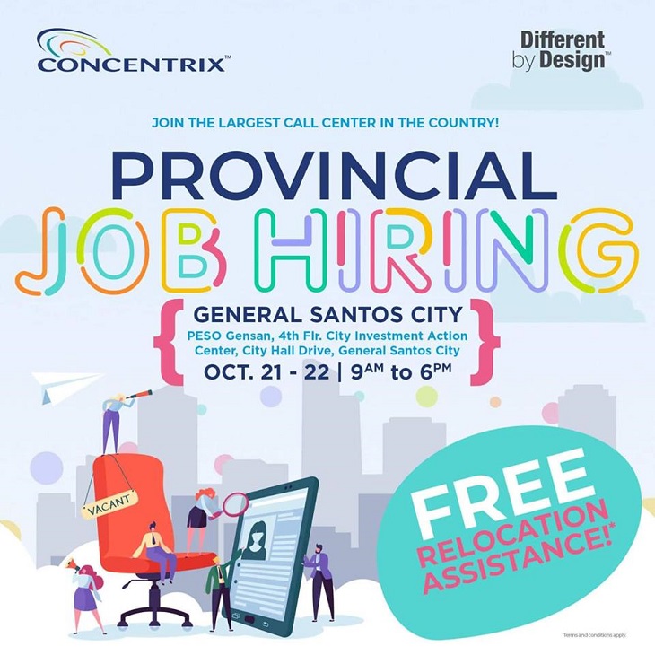 concentrix provincial job hiring