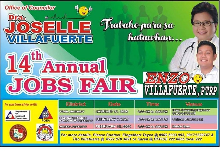 villafuerte davao job fair